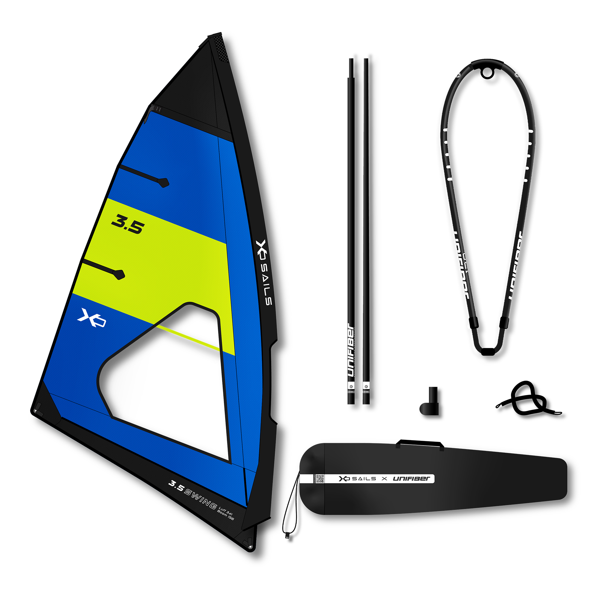 XO Sails windsurfing gear